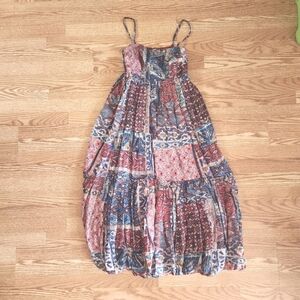 EUC Anthropologie Nikita Mhaisalkar Tiered Maxi Dress, Size 4